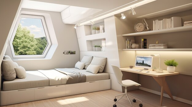 Jak wybrać idealne łóżko piętrowe z biurkiem do małego pokoju?
